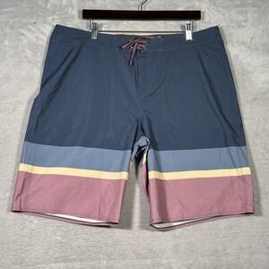 Patagonia Board Shorts Mens 38 Hydro Series Swim Trunks Recycled‎ Drawstring